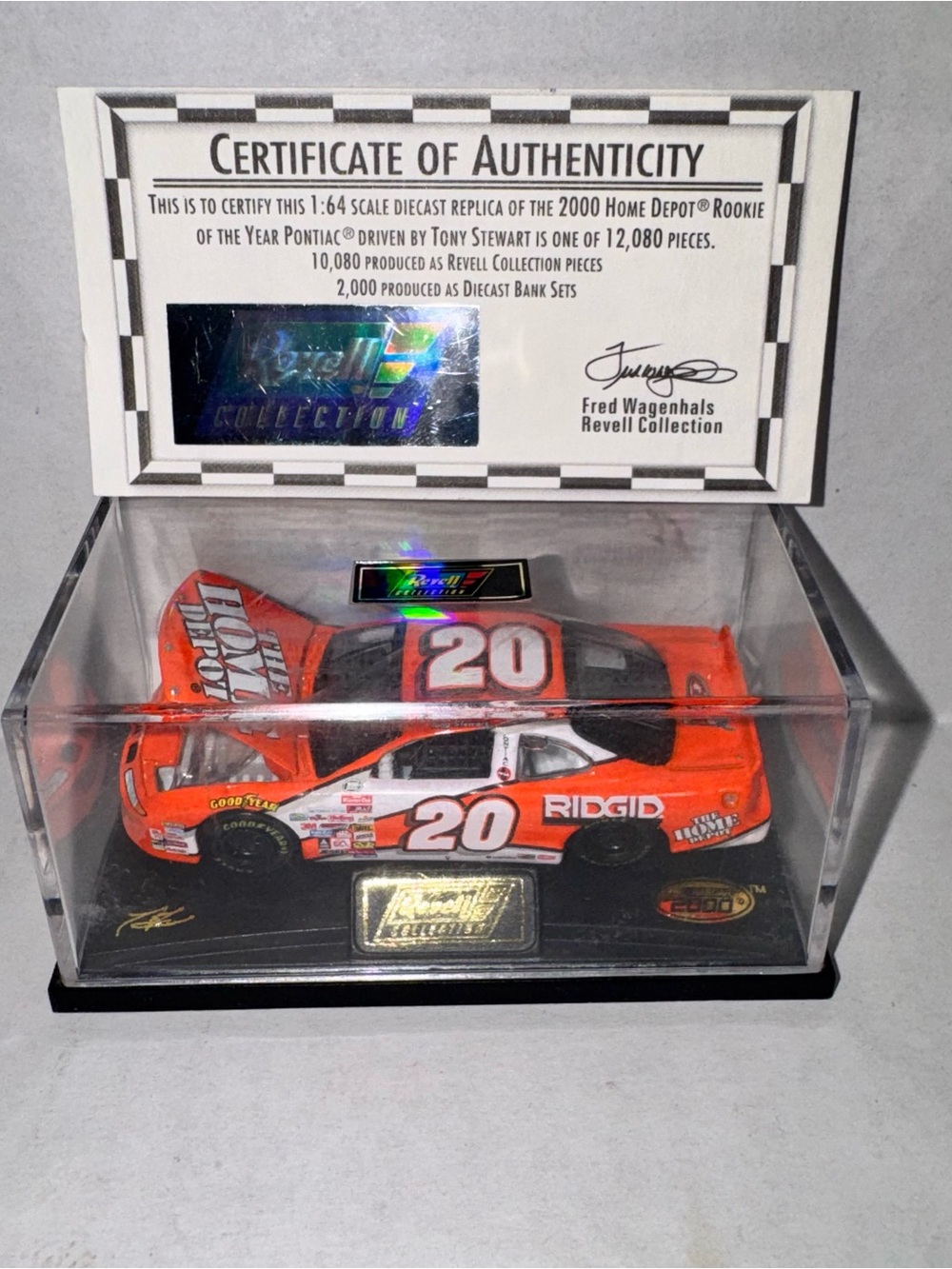 Vintage 2000 Revell Collection Tony Stewart Rookie of the Year Limited Edition